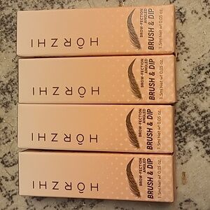 Eyebrow Liquid Brush & Dip - 4 pack - chocolate(Brown)